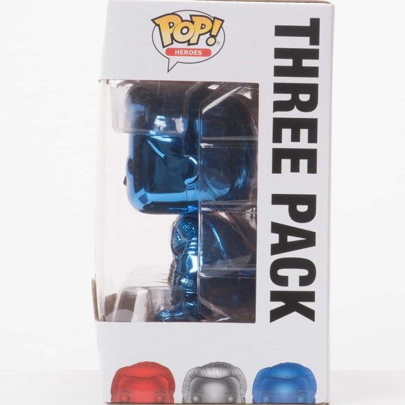NIB Funko Pop Superman- Exclusive Three Pack - Picture 4 of 6